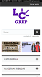 Mobile Screenshot of lcgrup.com